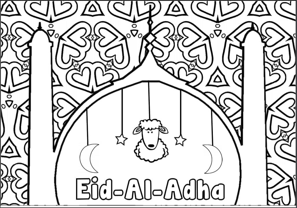 Coloriage Aïd al-Adha