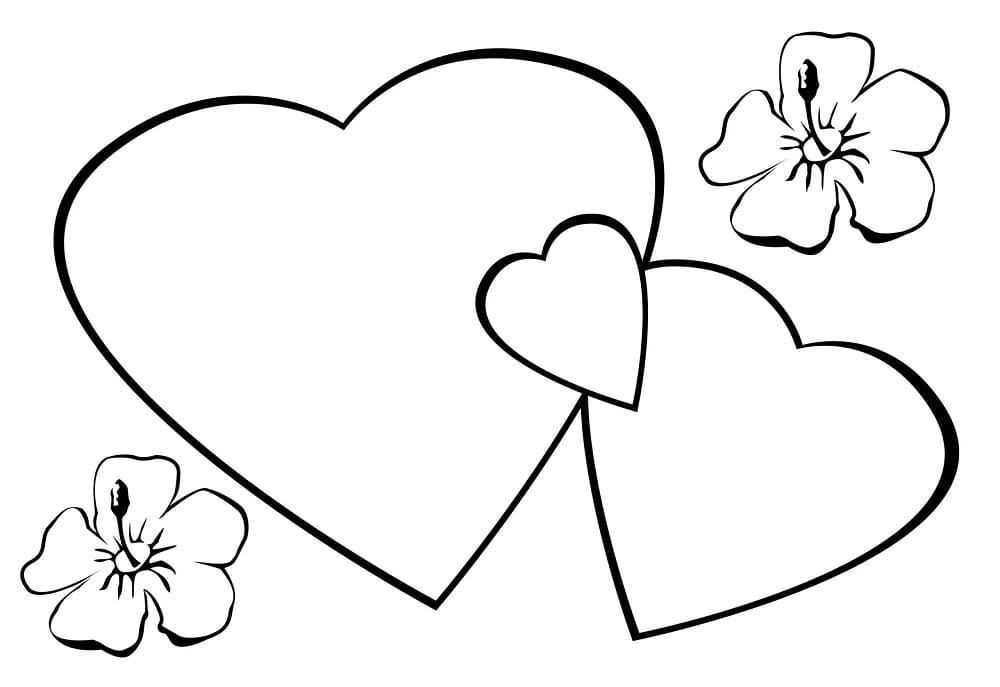 Amour Facile coloring page