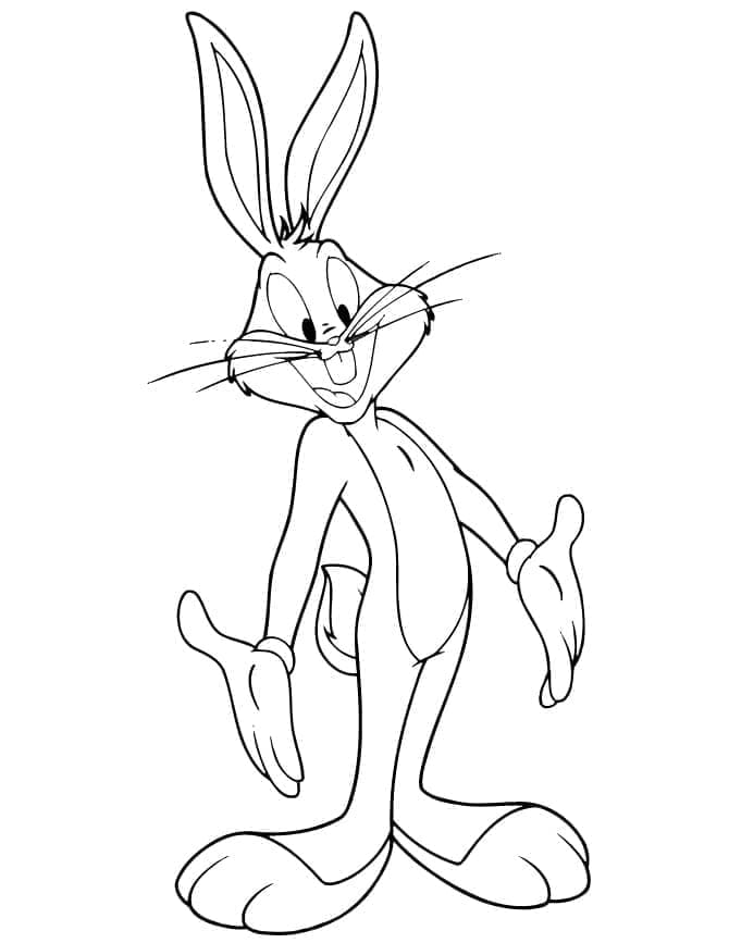 Bugs Bunny Gratuit coloring page