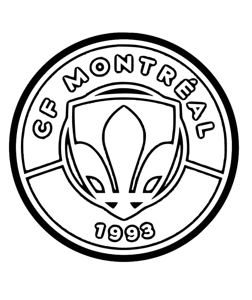 CF Montréal coloring page