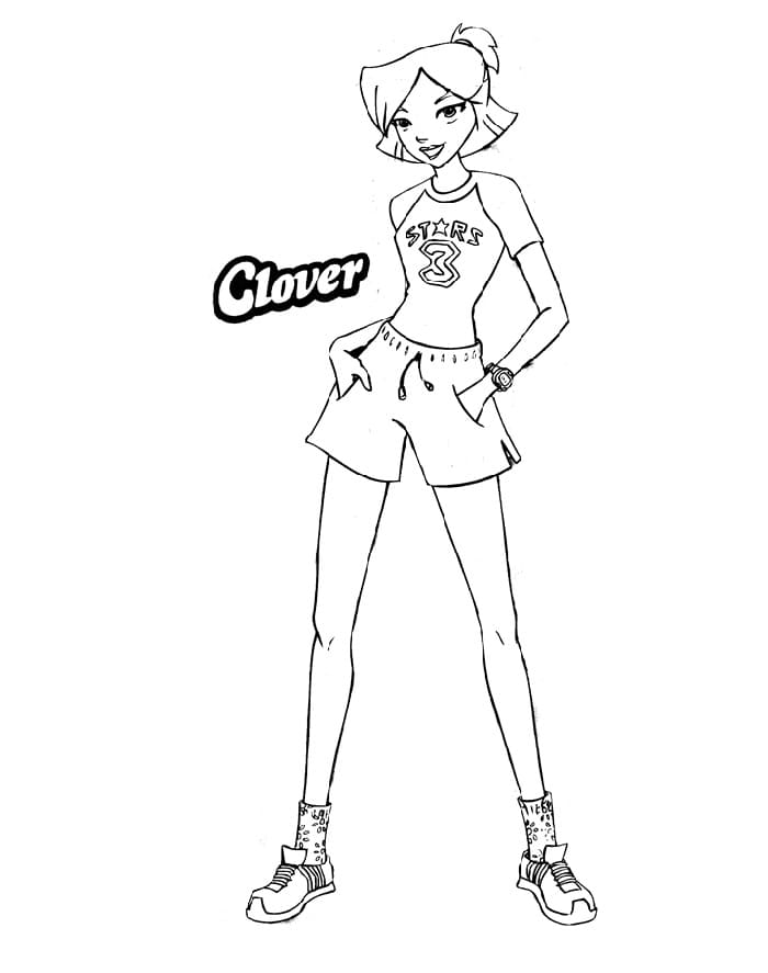 Clover Ewing coloring page