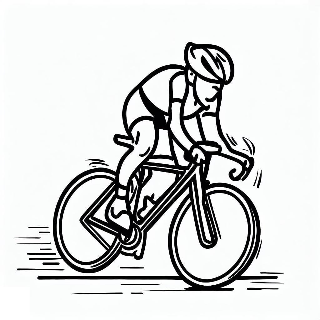 Coloriage Cyclisme Sur Route T l charger Et Imprimer Gratuit Sur 
