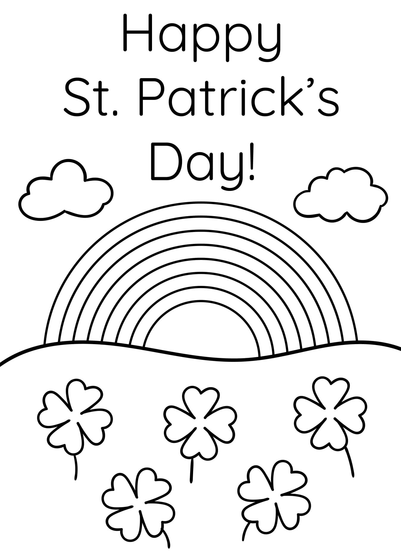 Dessin de La Saint-Patrick Gratuit coloring page