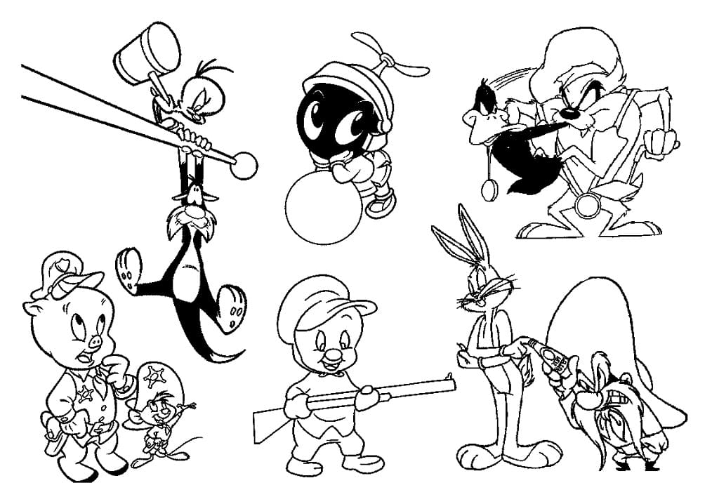 Dessin de Looney Tunes coloring page