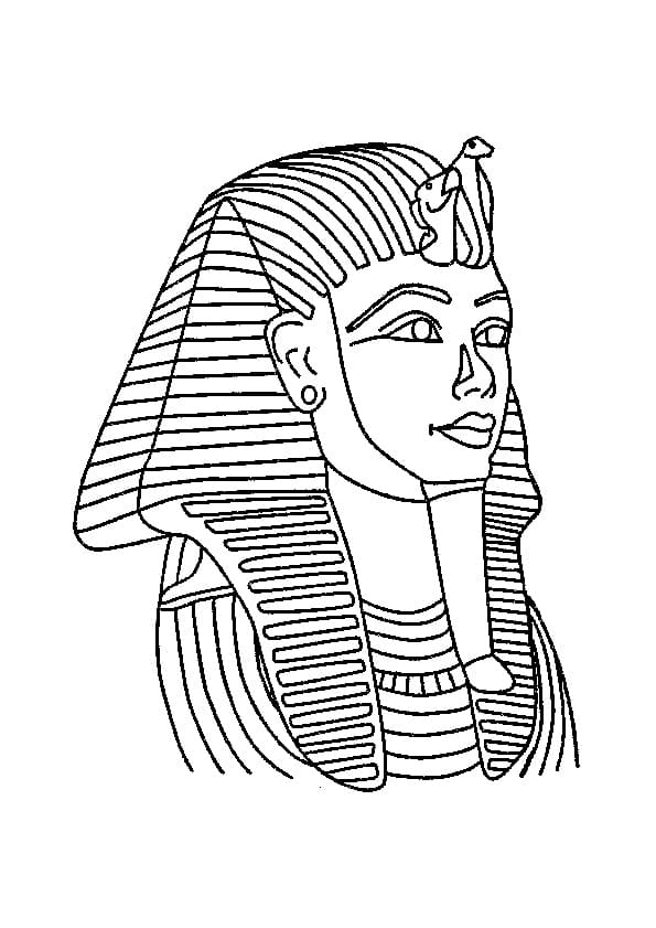 Coloriage Pharaon