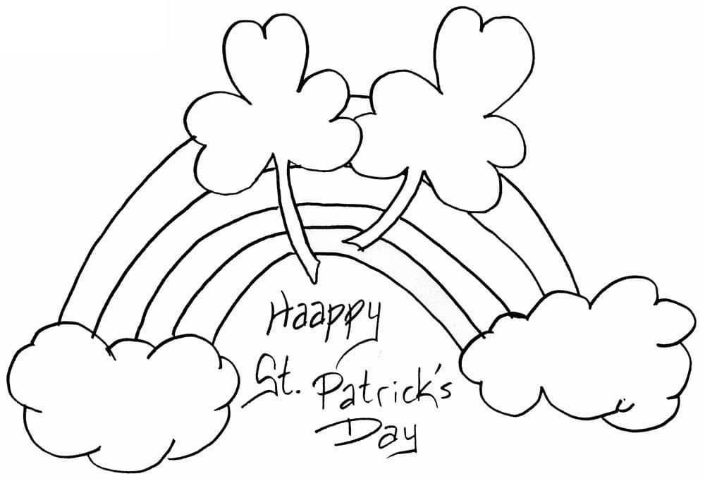 Fête de la Saint-Patrick 5 coloring page