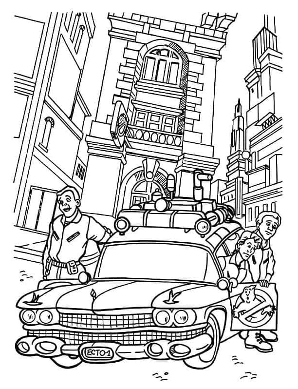 Coloriage Ghostbusters 5