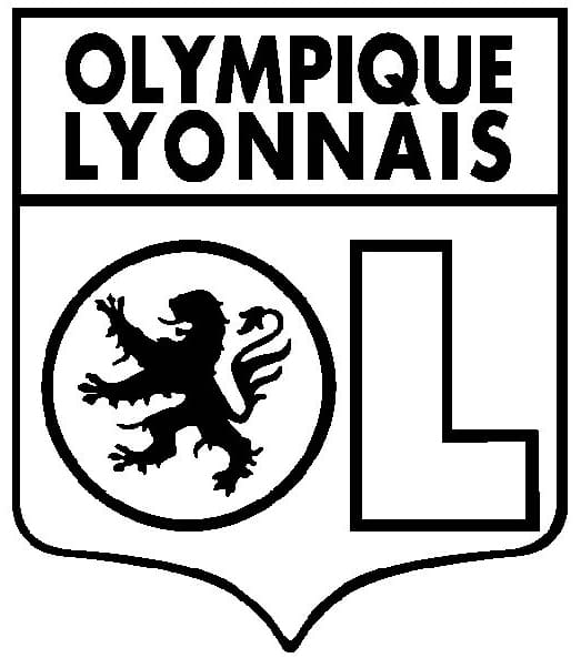 Coloriage Image de Olympique Lyonnais