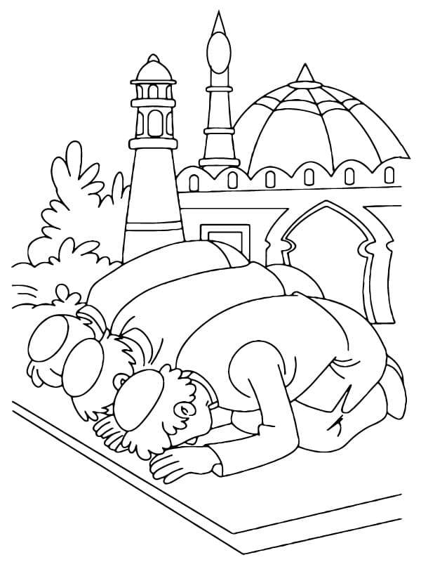 Islam 1 coloring page