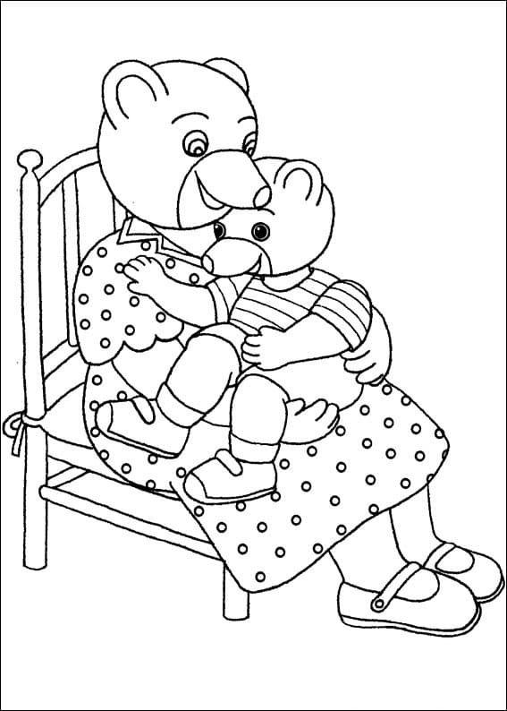 Petit Ours Brun 1 coloring page
