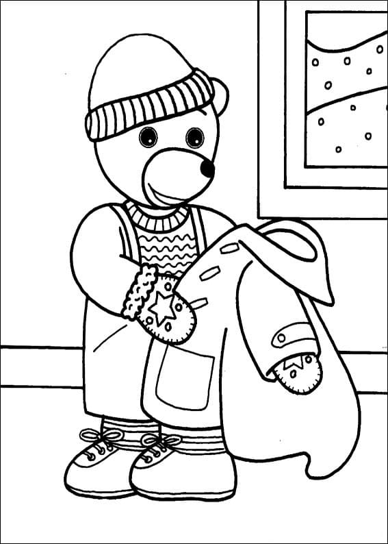 Petit Ours Brun 7 coloring page