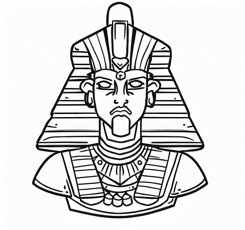Pharaon 2 coloring page