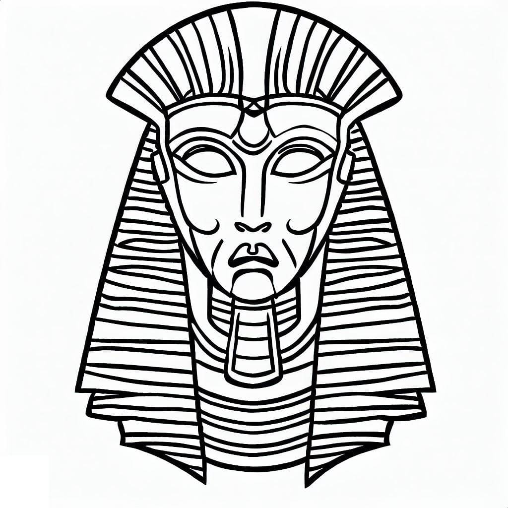 Photo de Pharaon coloring page