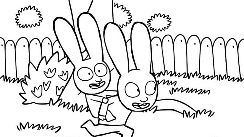 Coloriage Simon Superlapin T l charger Et Imprimer Gratuit Sur 