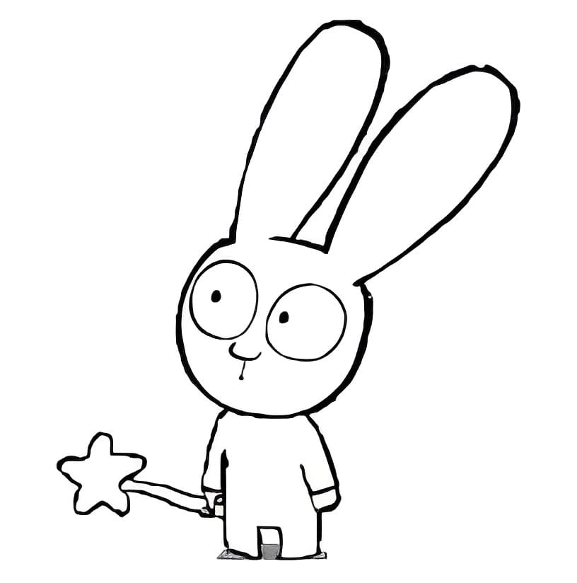Coloriage Simon Lapin Imprimer Sur ColoriageEnfant Com