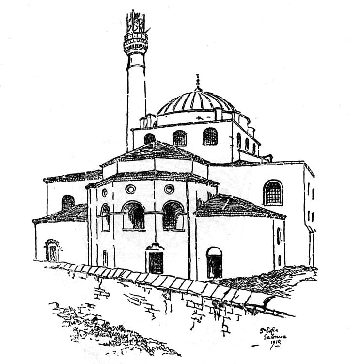 Une Mosquée Islamique coloring page