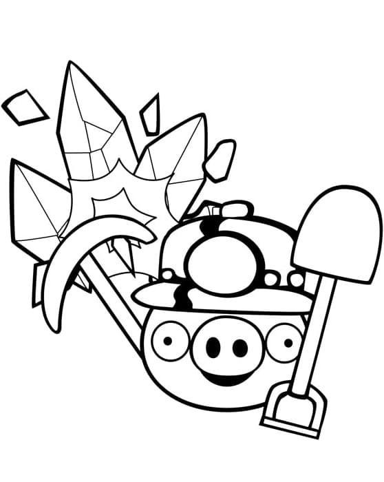 Coloriage Angry Birds 3