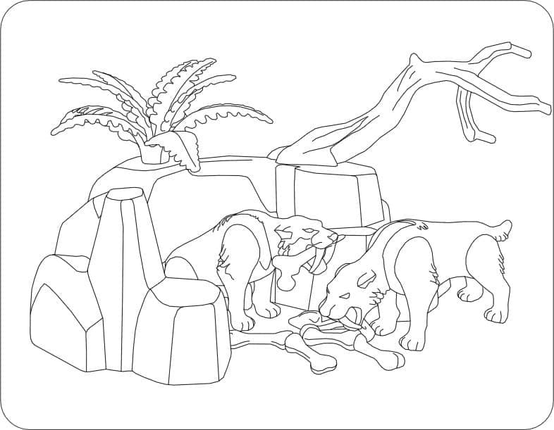 Coloriage Animaux Playmobil