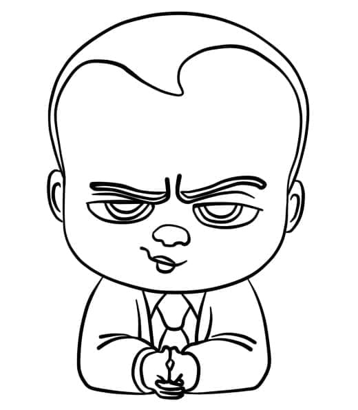 Baby Boss le Film coloring page