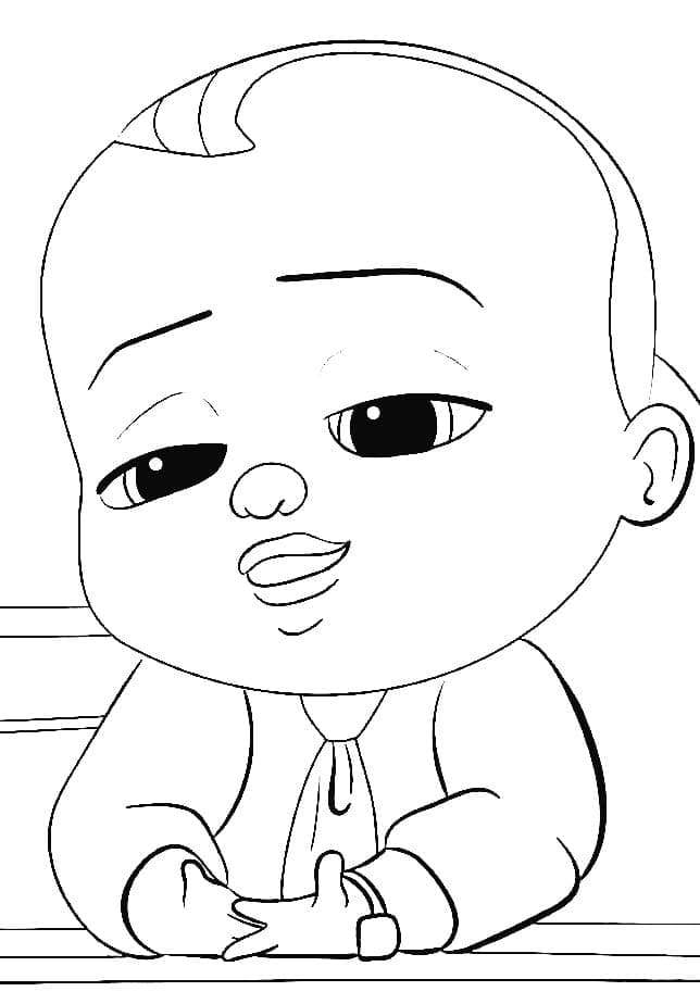 Baby Boss Pour les Enfants coloring page