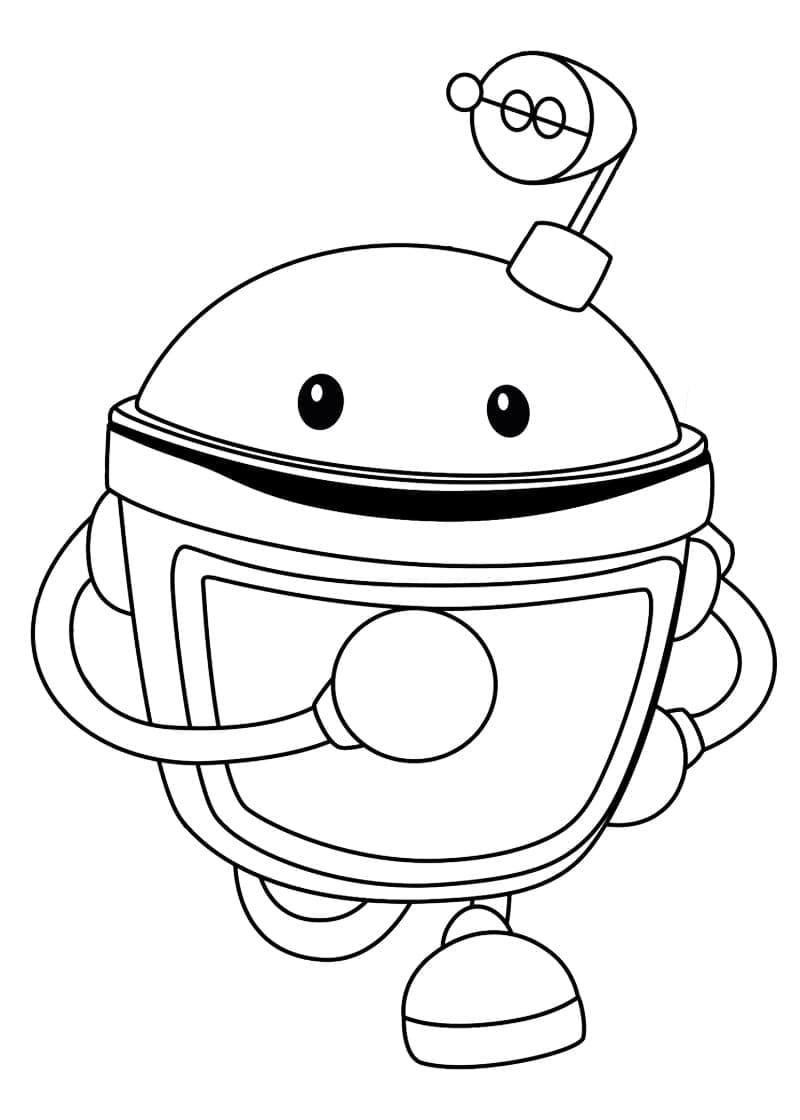 Bot dans Umizoomi coloring page