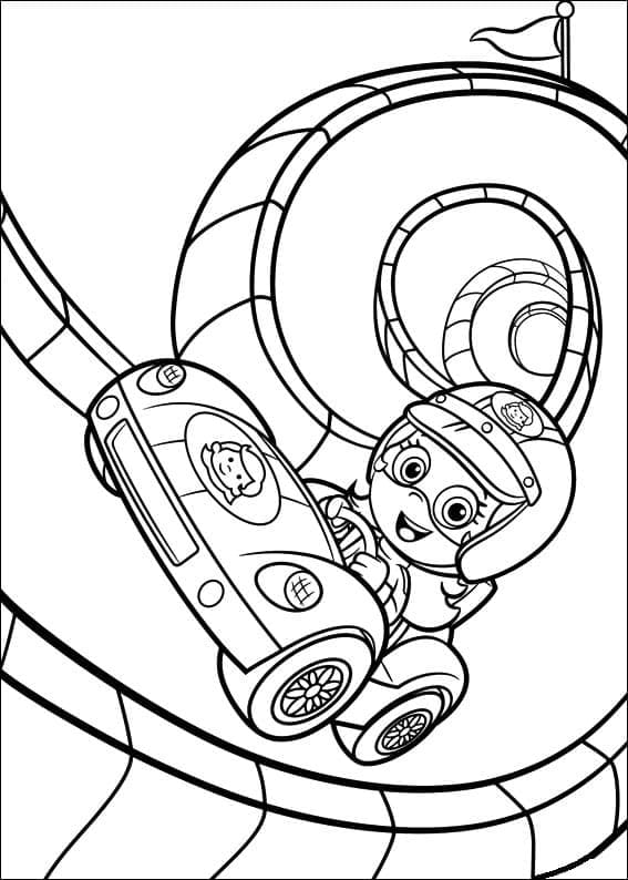 Bubulle Guppies 11 coloring page