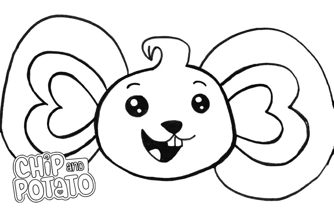 Chip et Patate 14 coloring page