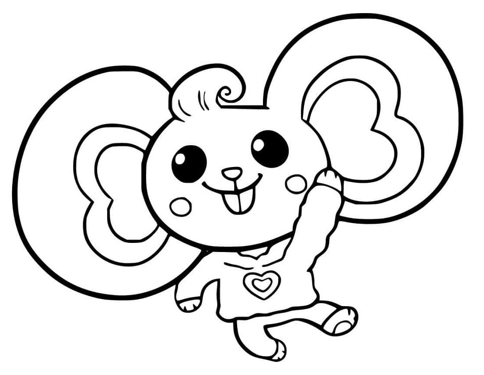 Chip et Patate 6 coloring page