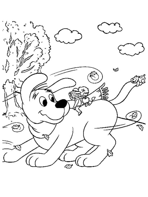 Clifford Imprimable coloring page