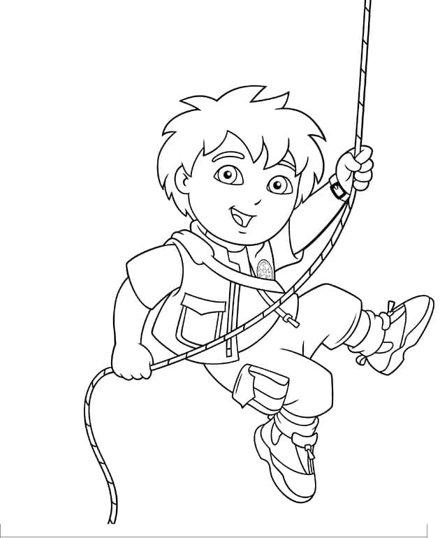 Dessin de Diego coloring page