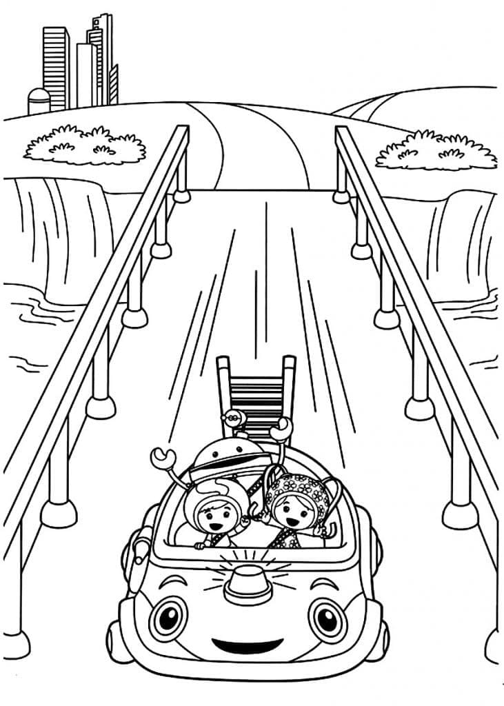 Dessin de Umizoomi Gratuit coloring page