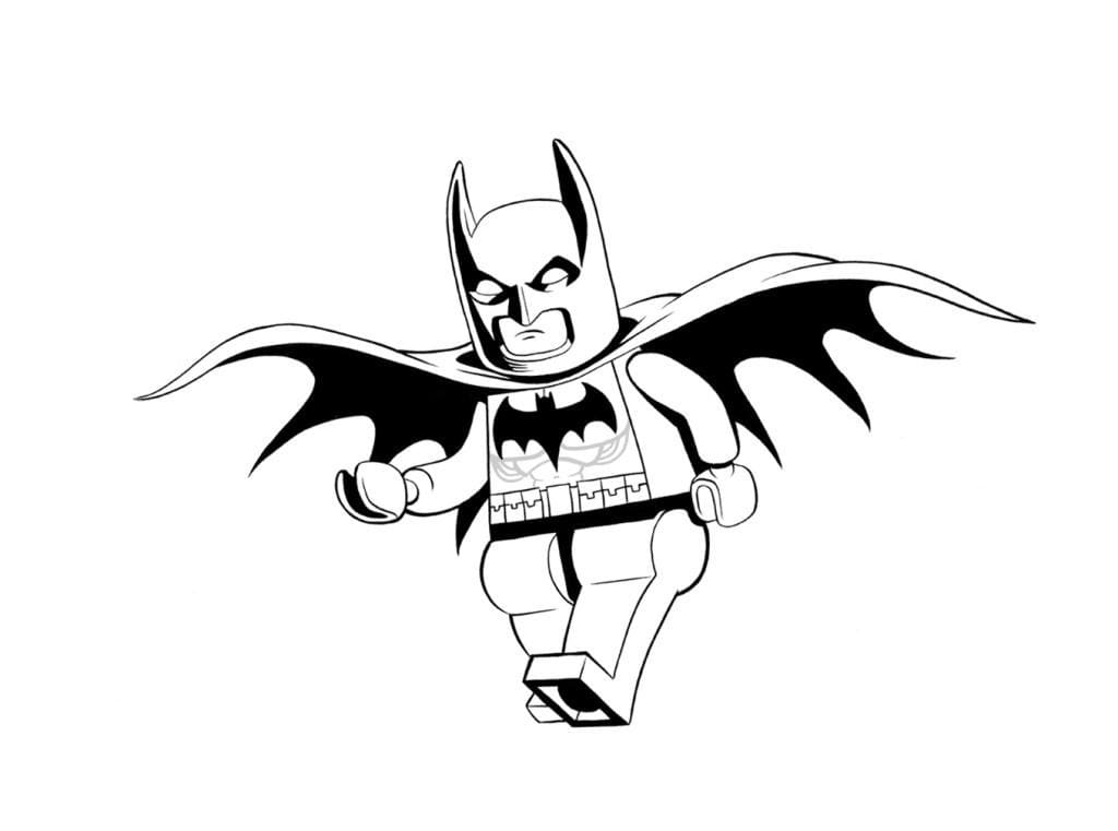 Dessin Gratuit de Lego Batman coloring page