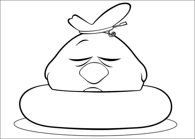 Coloriage Dodoloiseau Pocoyo