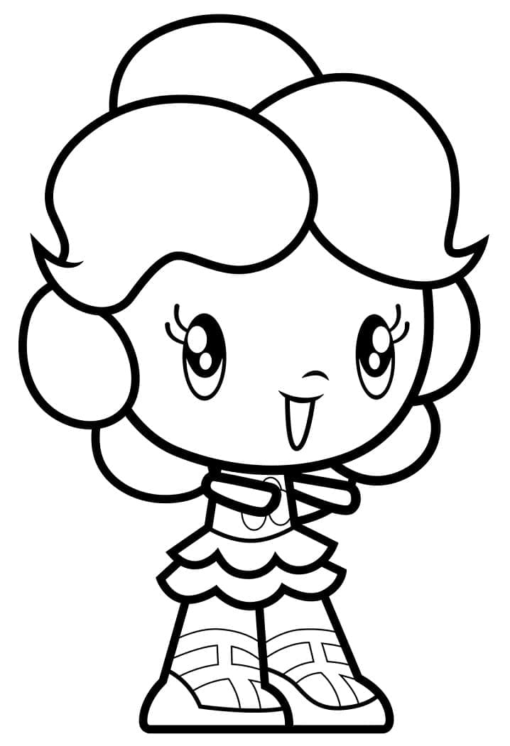 Equestria Girls Cutie Mark Crew Pinkie Pie coloring page