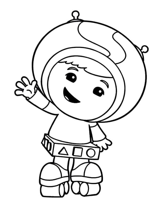 Coloriage Geo de Umizoomi