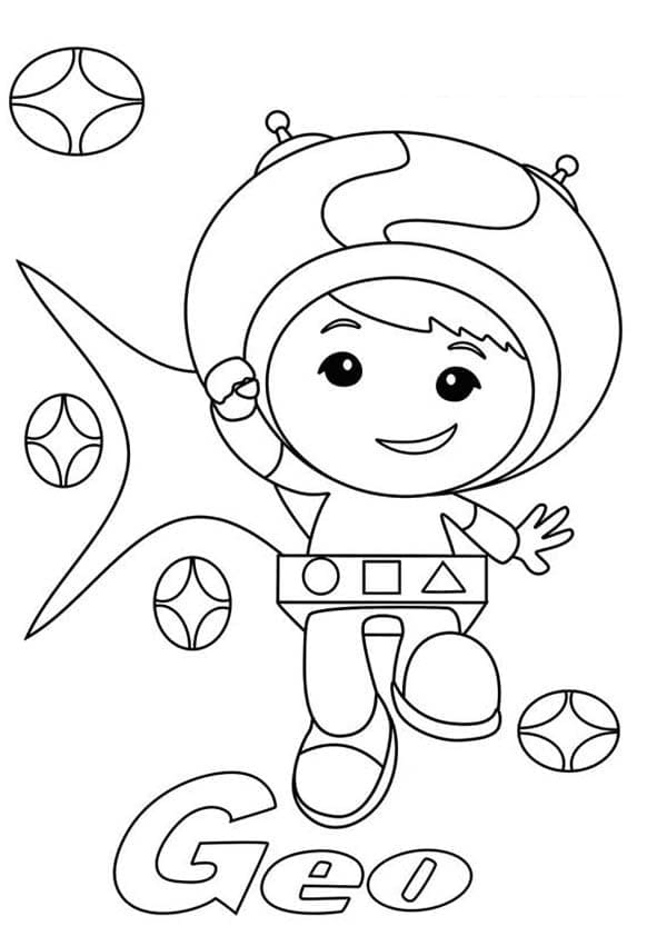 Coloriage Geo Umizoomi