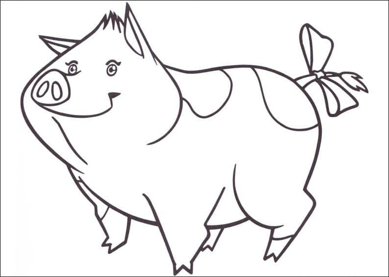 Horseland Lily coloring page