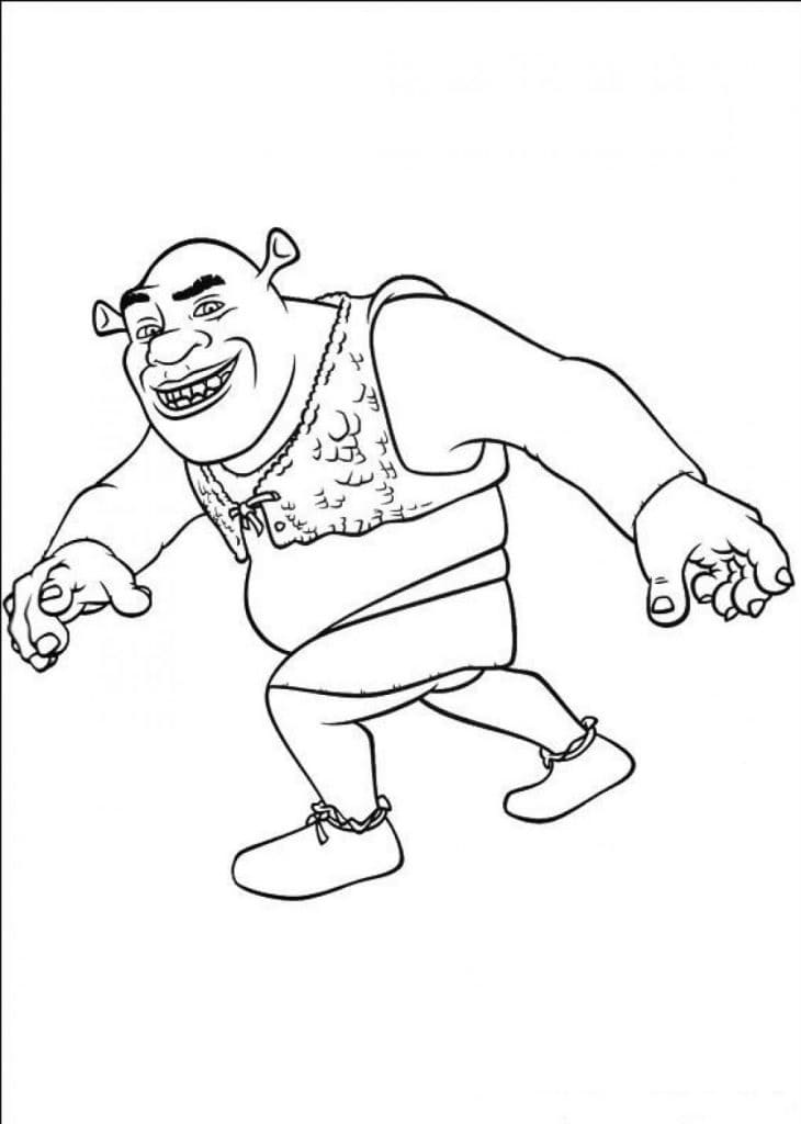 Image de Shrek coloring page