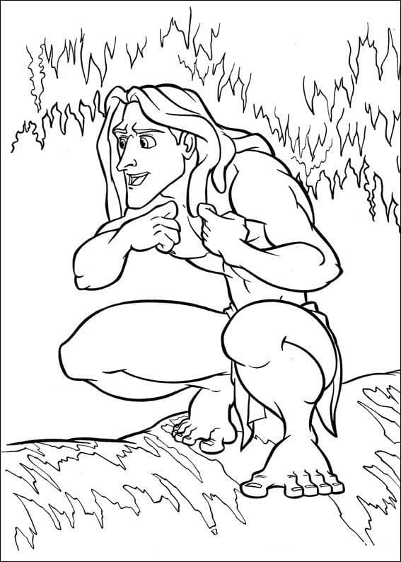 Image de Tarzan coloring page
