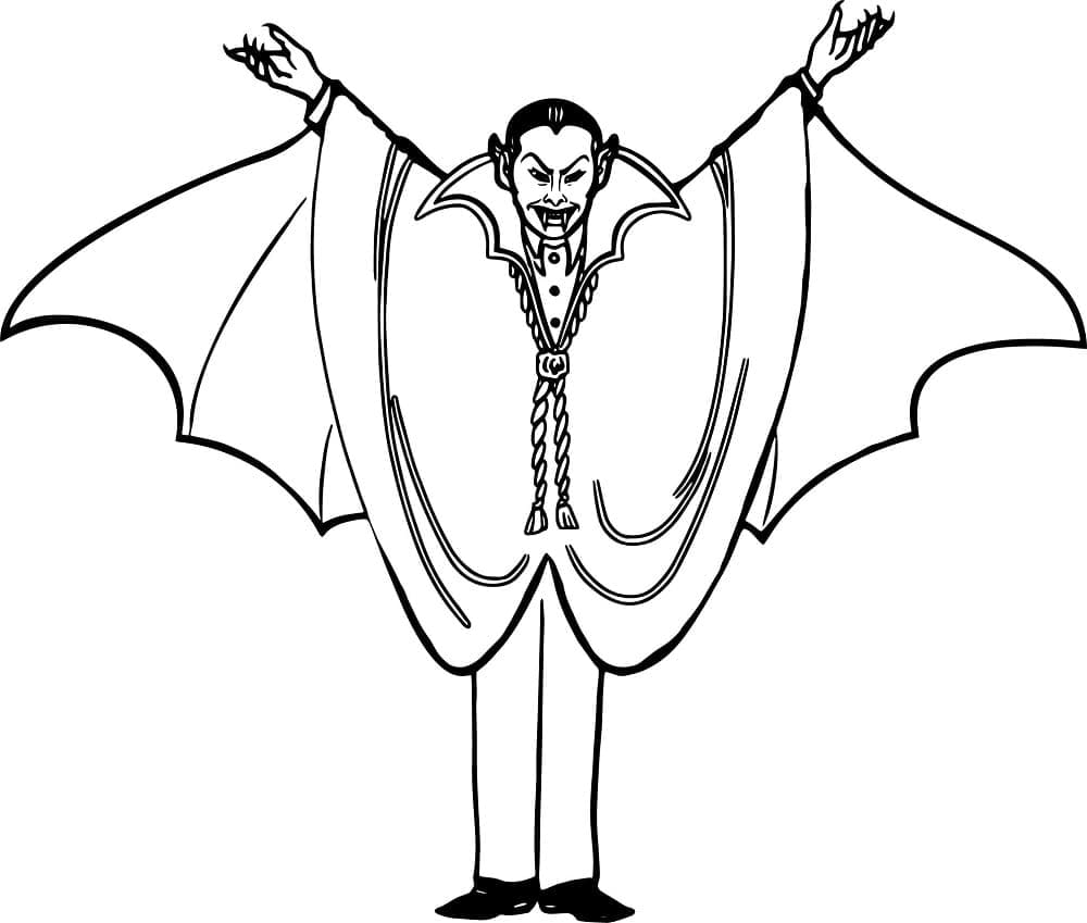 Image de Vampire coloring page