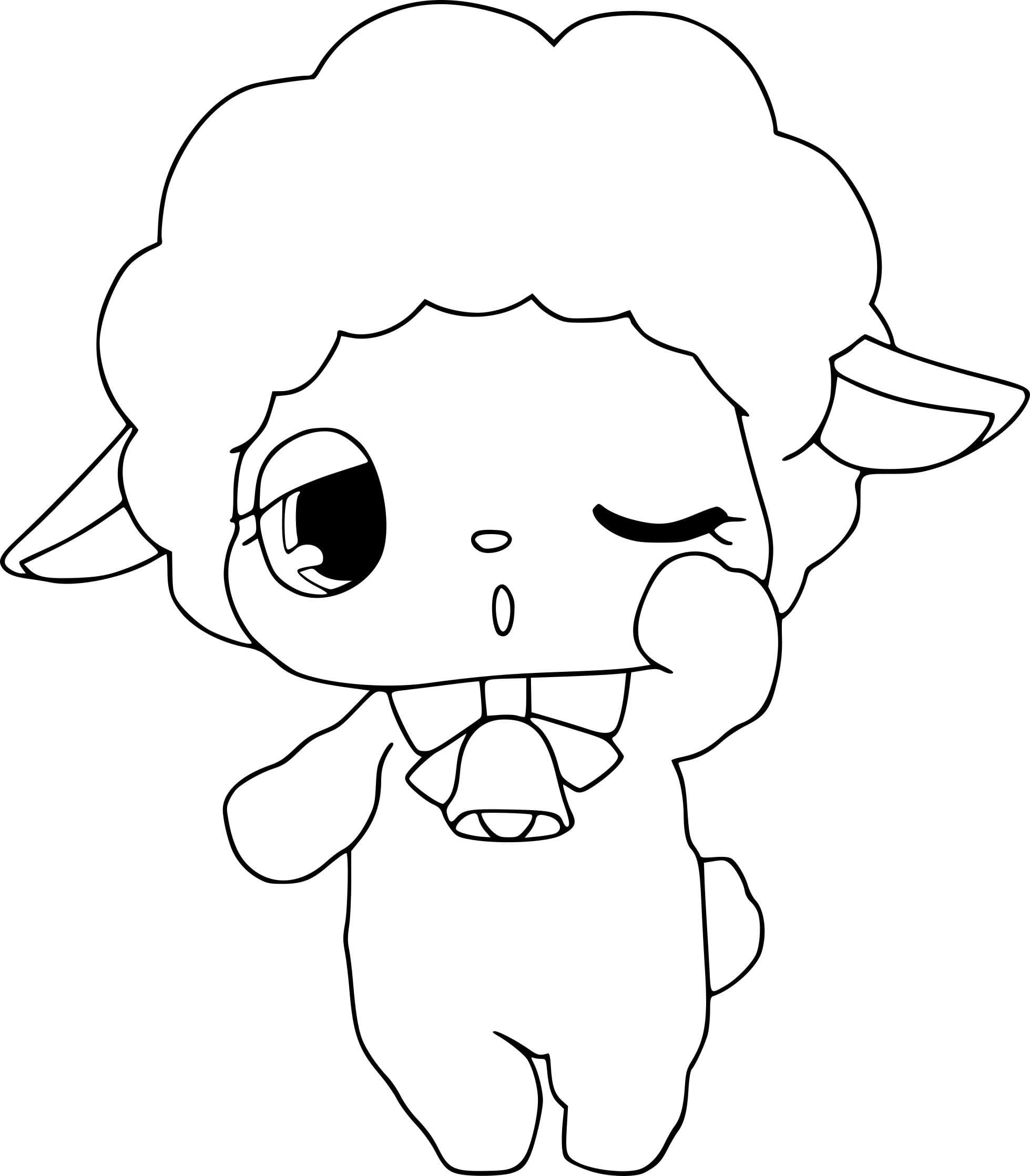 Jewelpet Flora coloring page