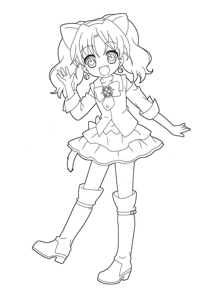 Jewelpet Imprimable coloring page