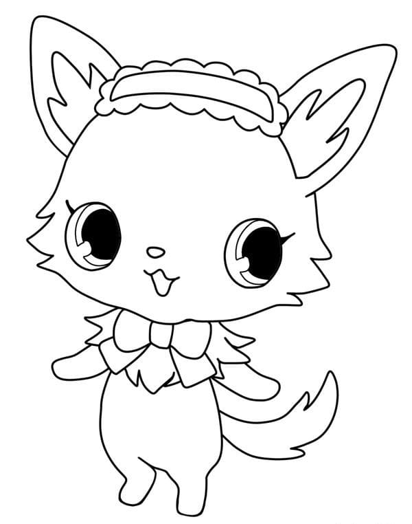 Jewelpet Milky coloring page