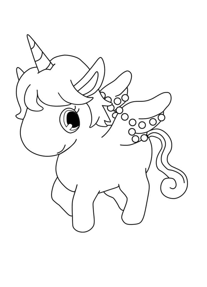 Jewelpet Opal coloring page