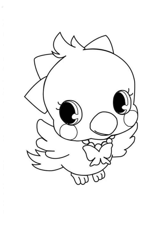 Jewelpet Rin coloring page