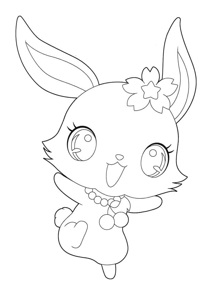 Coloriage Jewelpet Ruby