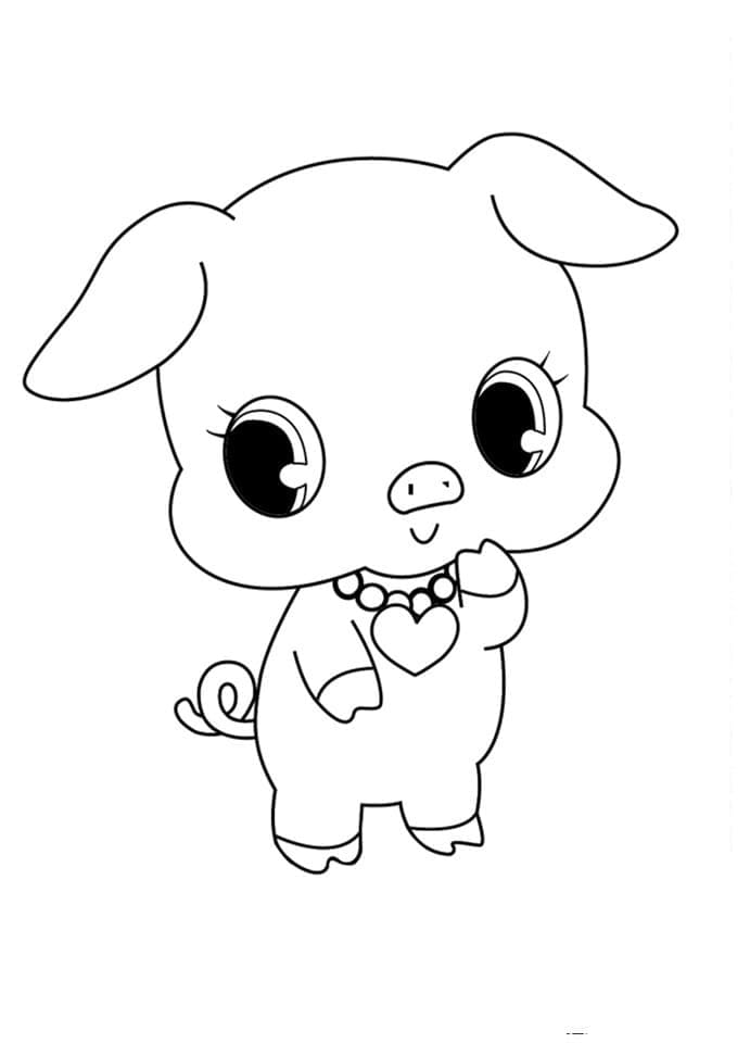 Jewelpet Ryl coloring page