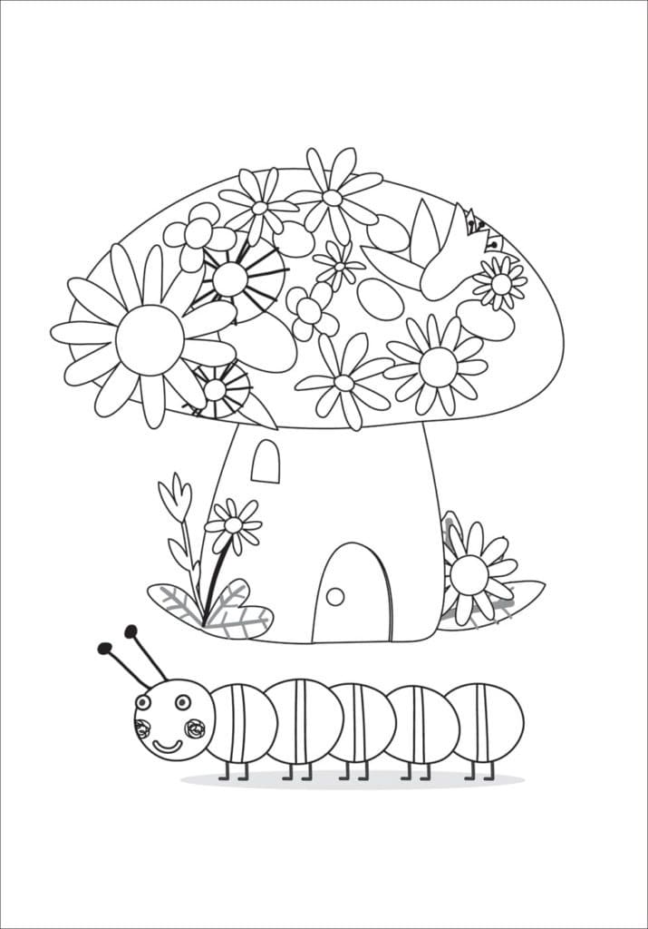 Le Petit Royaume De Ben Et Holly 1 coloring page