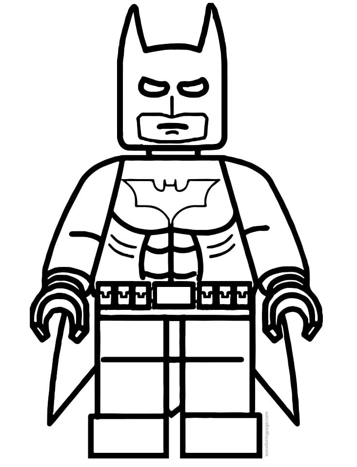 Lego Batman 1 coloring page