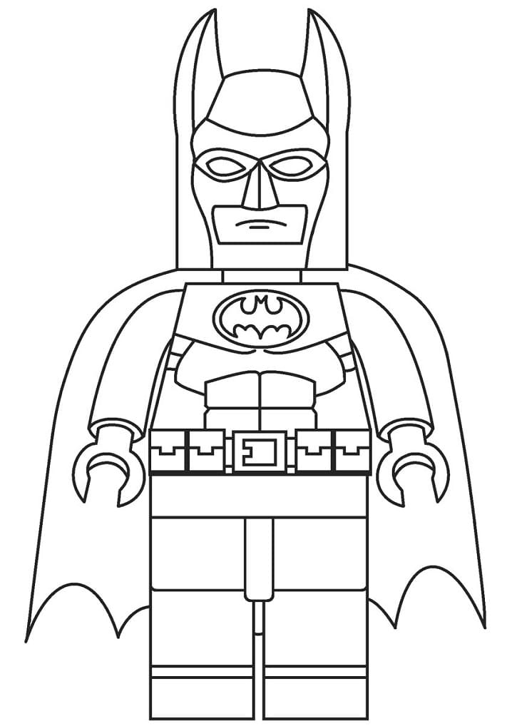 Coloriage Lego Batman 4